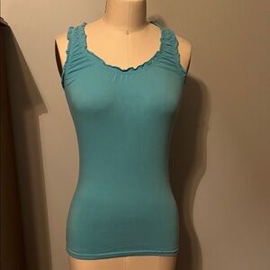 SO Aqua Sleeveless Tank Top